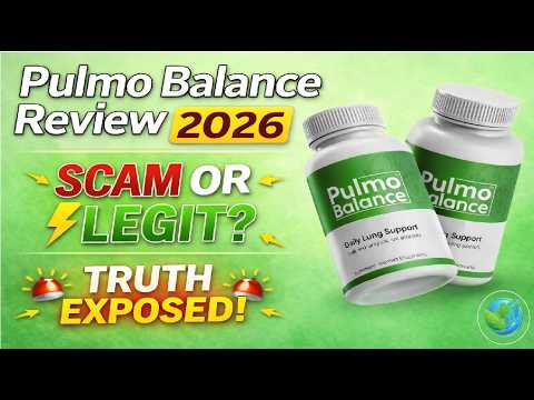PULMO BALANCE REVIEWS 2026 – (⛔Scam or Legit?⛔) Truth Expused