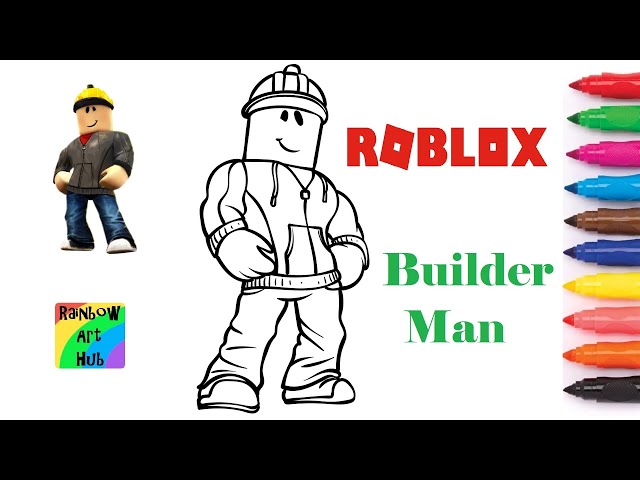 Roblox And Builderman [ROBLOX] - papercraftplaza