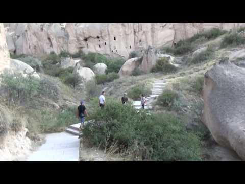 GT-მეგობრები კაბადოკიაში. Zelve Monastery