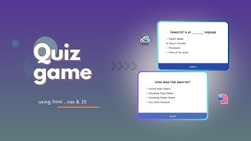 Create Quiz App | using HTML CSS JAVASCRIPT | #responsivewebsite #heresthecode! #quizapp #quizgames