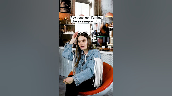 Pov : esci con l’amica che sa sempre tutto #shorts