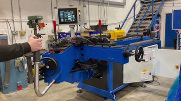 This is the Unison EvBend 2000 tube bending machine