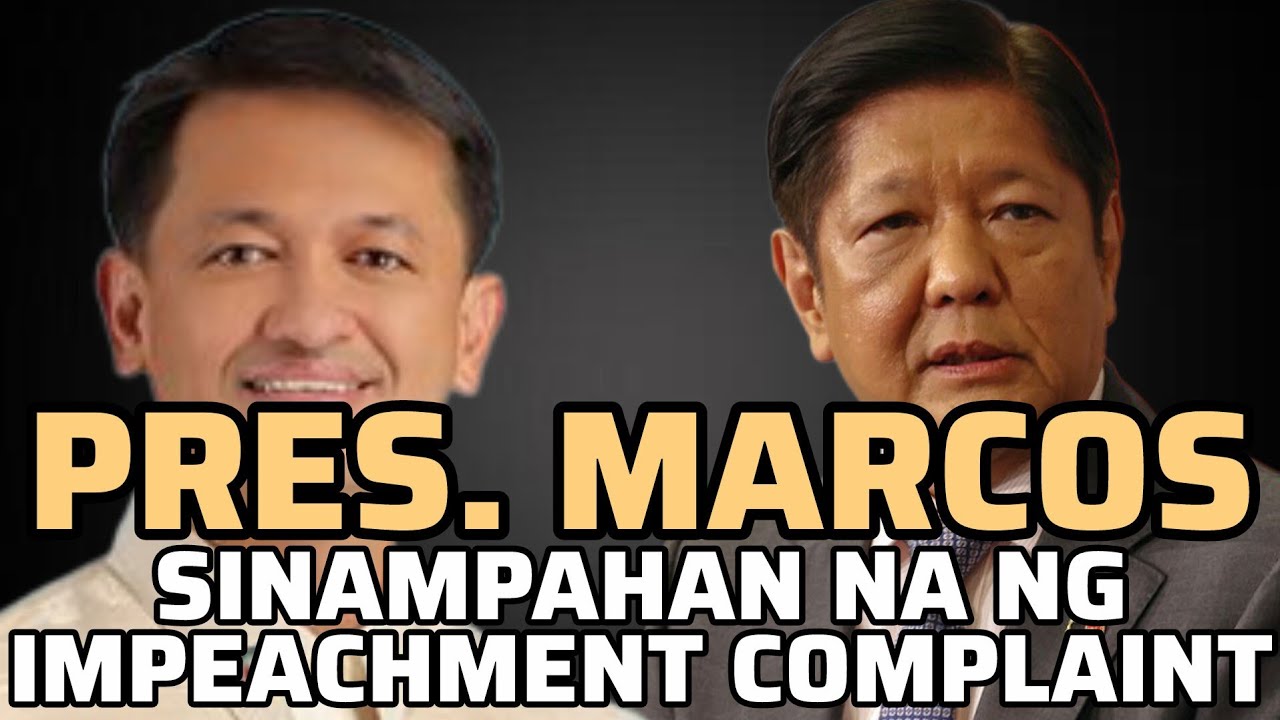 BREAKING | PRES. MARCOS SINAMPAHAN NA NGA IMPEACHMENT COMPLAINT SA KAMARA
