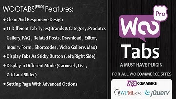 Woocommerce Tabs Pro: Extra Tabs for Product Page | Codecanyon Scripts and Snippets