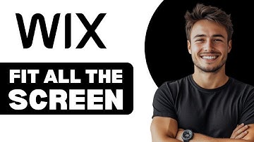 How To Fit All The Screen Wix Website 2025