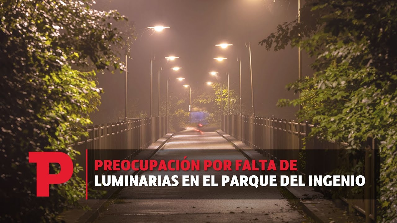 Preocupación por falta de luminarias en el Parque del Ingenio | 09.12. ...