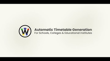 Automatic Timetable Generator - WYSAX