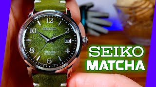 Seiko Green Matcha Textured Dial SARY181 Full Review