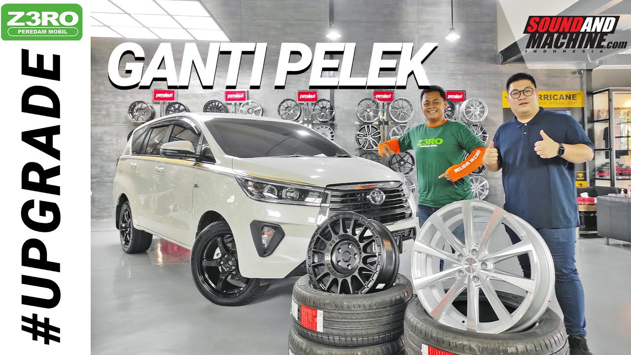 Modifikasi Toyota Innova 50th Anniversary - Ganti Pelek di Permaisuri Ban | Upgrade [Part 1]