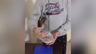 Using a retort stand