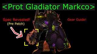 Gladiator Protection Warrior WOTLK Classic Prepatch Spec Talent Guide