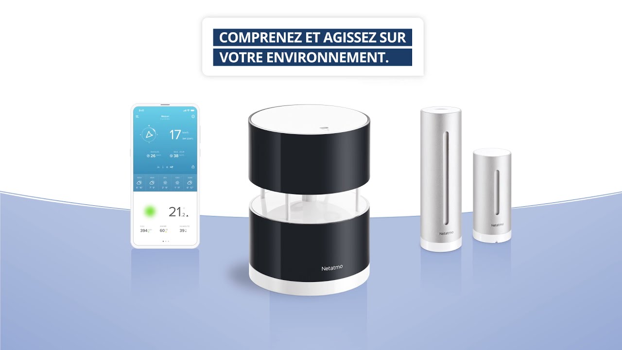 Pack Pluviomètre Anémomètre Connectés Sans-fil pour Station Météo