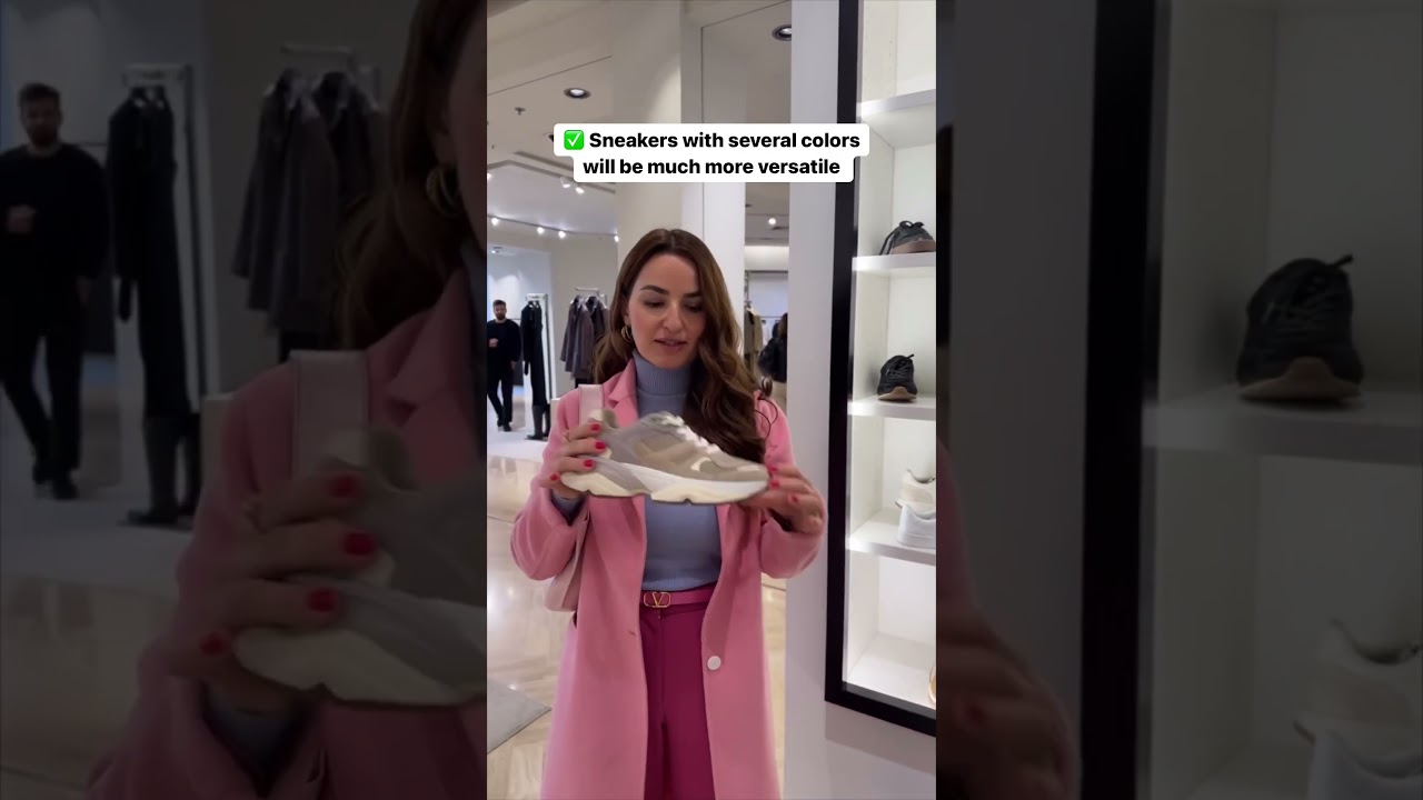 White sneakers are NOT the most versatile shoes❌ 