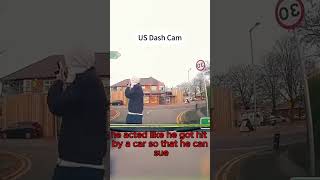 INSURANCE SCAM caught on Dash Cam #dashcam #driving #crash