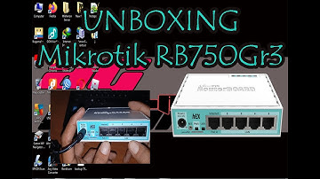 Unboxing Router Mikrotik RB750Gr3 #AGChannel