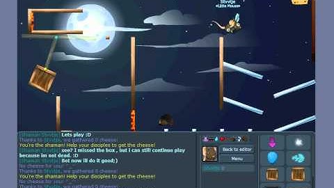 Transformice level (map editor)