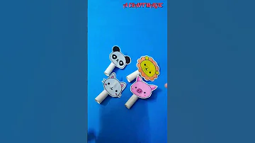 How to make finger puppets/Easy finger puppets/Animals finger puppets/#easy
