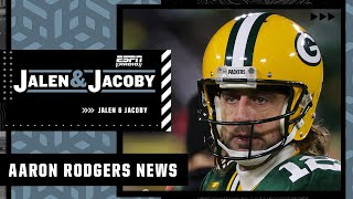 Is that breaking news?! - Jalen Rose reacts to Aaron Rodgers' news | Jalen & Jacoby screenshot 3