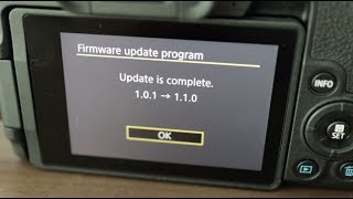 วิธีการ Upgrade Firmware กล้อง Canon EOS