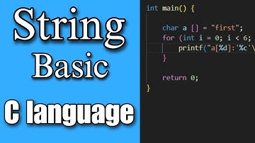 "Mastering Strings in C Language | C Programming Tutorial