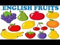 Çocuklar İçin İngilizce Meyveler 1, English Fruits for Kids