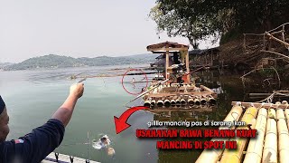 CRAZY! MAKE SURE TO BRING STRONG LINE IF FISHING AT THIS WILD SPOT
