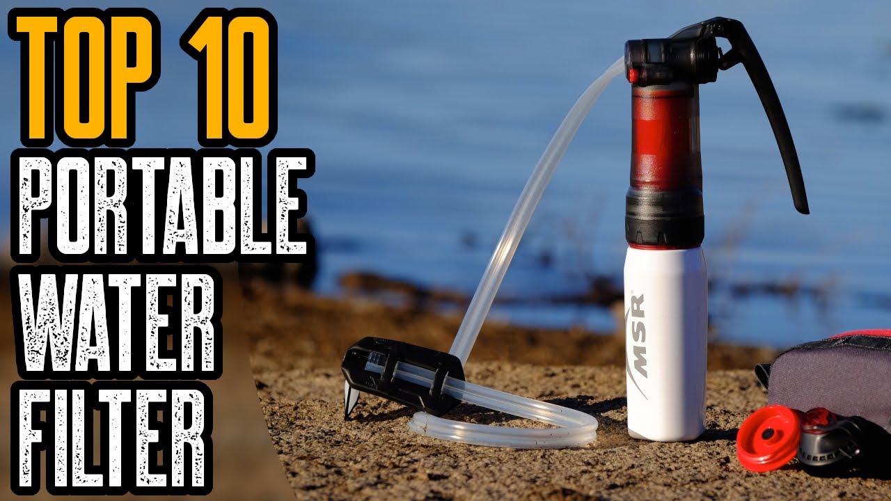 Portable Water Filter Straw Purifier for Survival Emergency Camping  Prepping Use