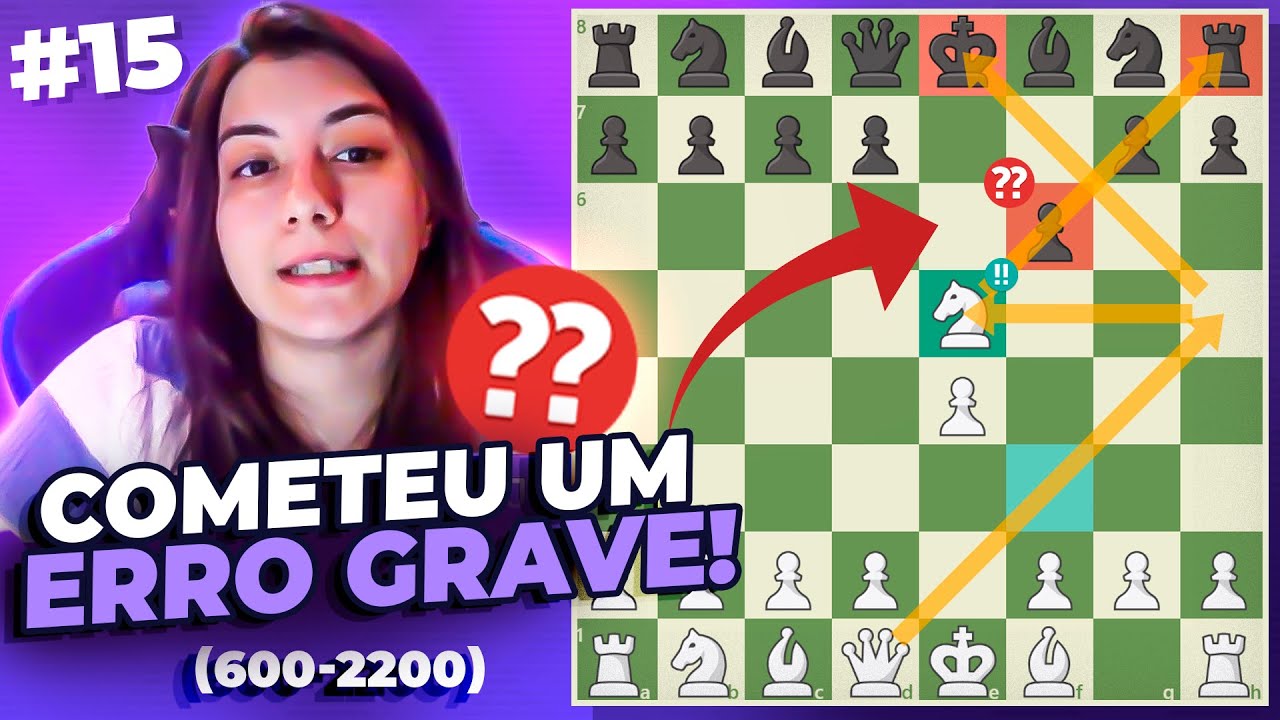 WIM Julia Alboredo faz lance BRILHANTE com SACRIFÍCIO GENIAL no xadrez!! 