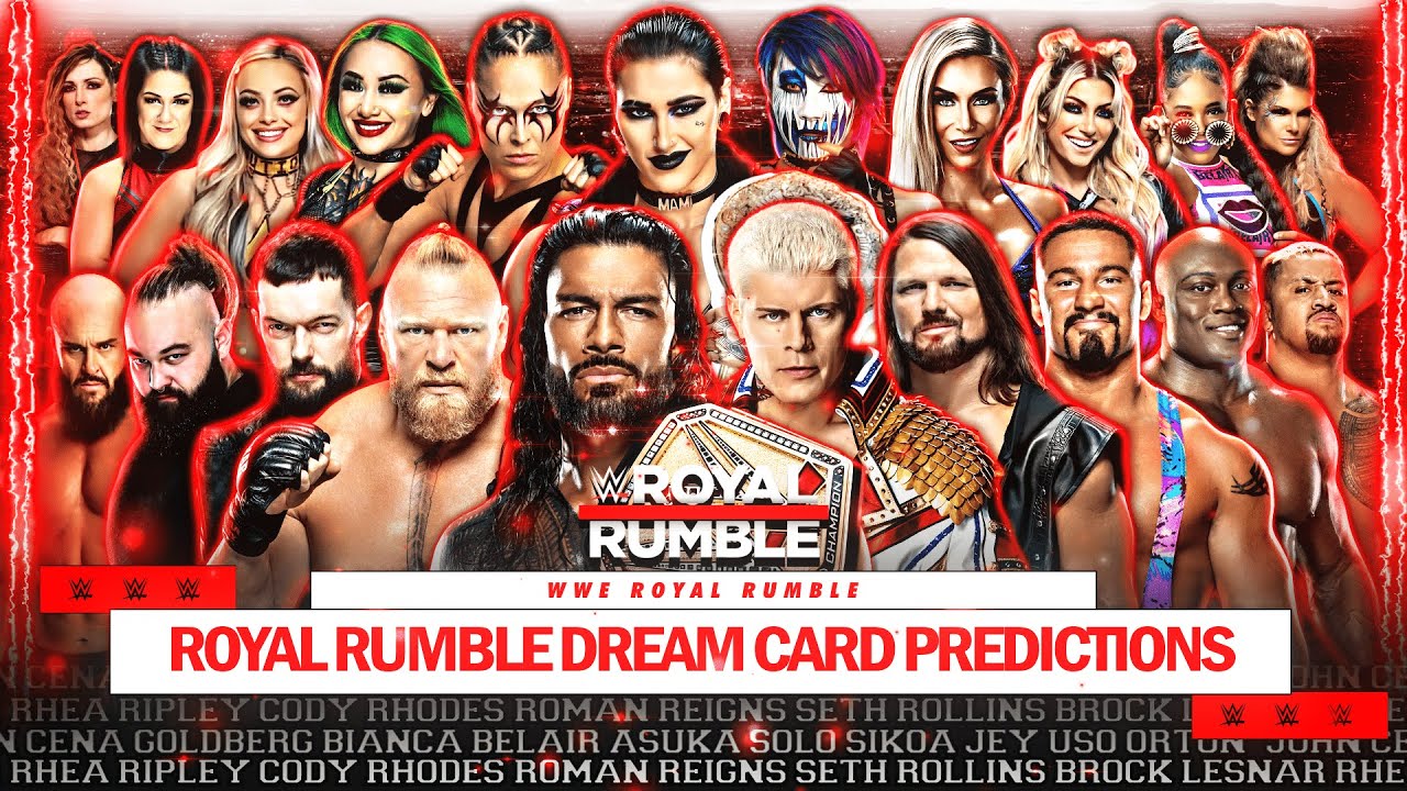 WWE Royal Rumble 2024 Dream Card Predictions! 💥 YouTube