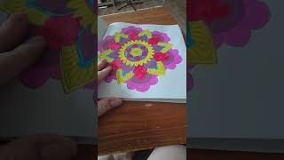 Floral mandalas coloring book from ticktock (46th completed book for 2026)