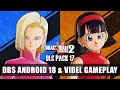 New dlc pack 17 official dbs android 18  videl reveal  dragon ball xenoverse 2 gameplay
