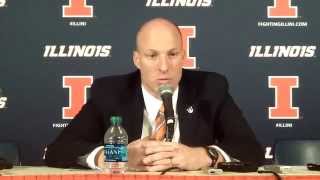 Illinois Postgame Press Conference vs. Georgia Southern 11/14/14