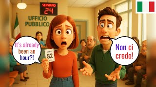 видео: Разговаривайте по-итальянски в реальных офисных ситуациях | Очереди и вежливые фразы | Уровень A1–A2 картинка: Разговаривайте по-итальянски в реальных офисных ситуациях | Очереди и вежливые фразы | Уровень A1–A2