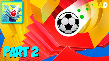 Stack Ball - Gameplay Walkthrough Part 2 - Levels 21-40 (iOS, Android)