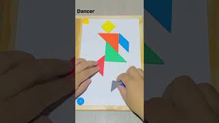 Fun games for kids-tangrams (dancer) #fun #game #kidstoys #toys #kids