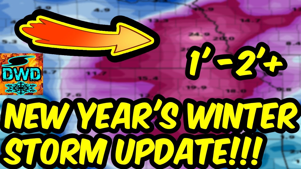 Upcoming Major Winter Storm!!! (New Year's Weather Forecast)