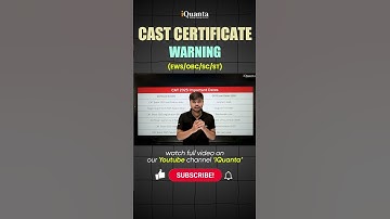 Shocking Mistakes in Caste Certificates That Could Ruin Your MBA Dreams!