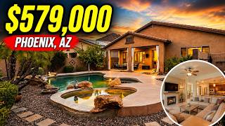 This $579,000 Phoenix Home Comes with a Resort Style Pool & Spa