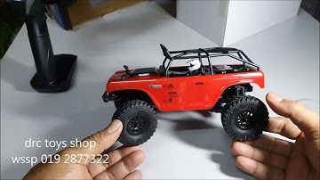 Unboxing and test horizon hobby scx24 deadbolt crawler