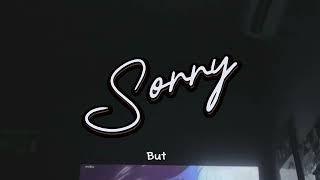 Download Lagu Sorry by Napking (Cover by Me) MP3