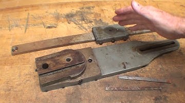 INSTALL LOGAN LATHE OEM TAPER ATTACH. Tips #406 tubalcain