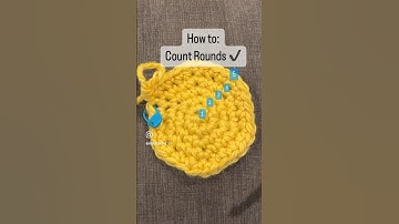 New to crochet? How to count rounds