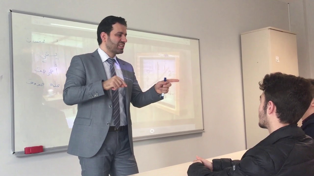 محادثة مستوى متوسط فيديو مثير لغوي  اللغة العربية لغير الناطقين بها