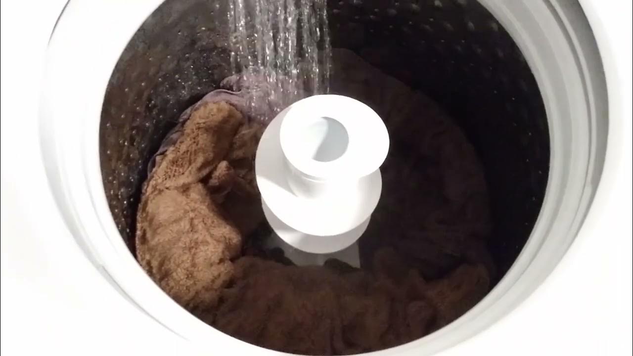 GE GTW465ASNWW Washer Precise Fill Water Level Test YouTube