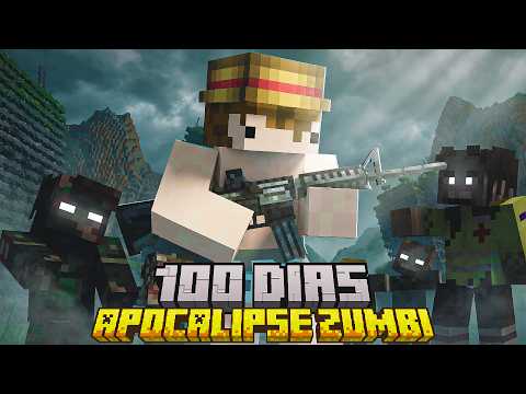 100 DAYS SURVIVING THE HARDEST ZOMBIE APOCALYPSE IN MINECRAFT... THIS APOCALYPSE IS IMPOSSIBLE