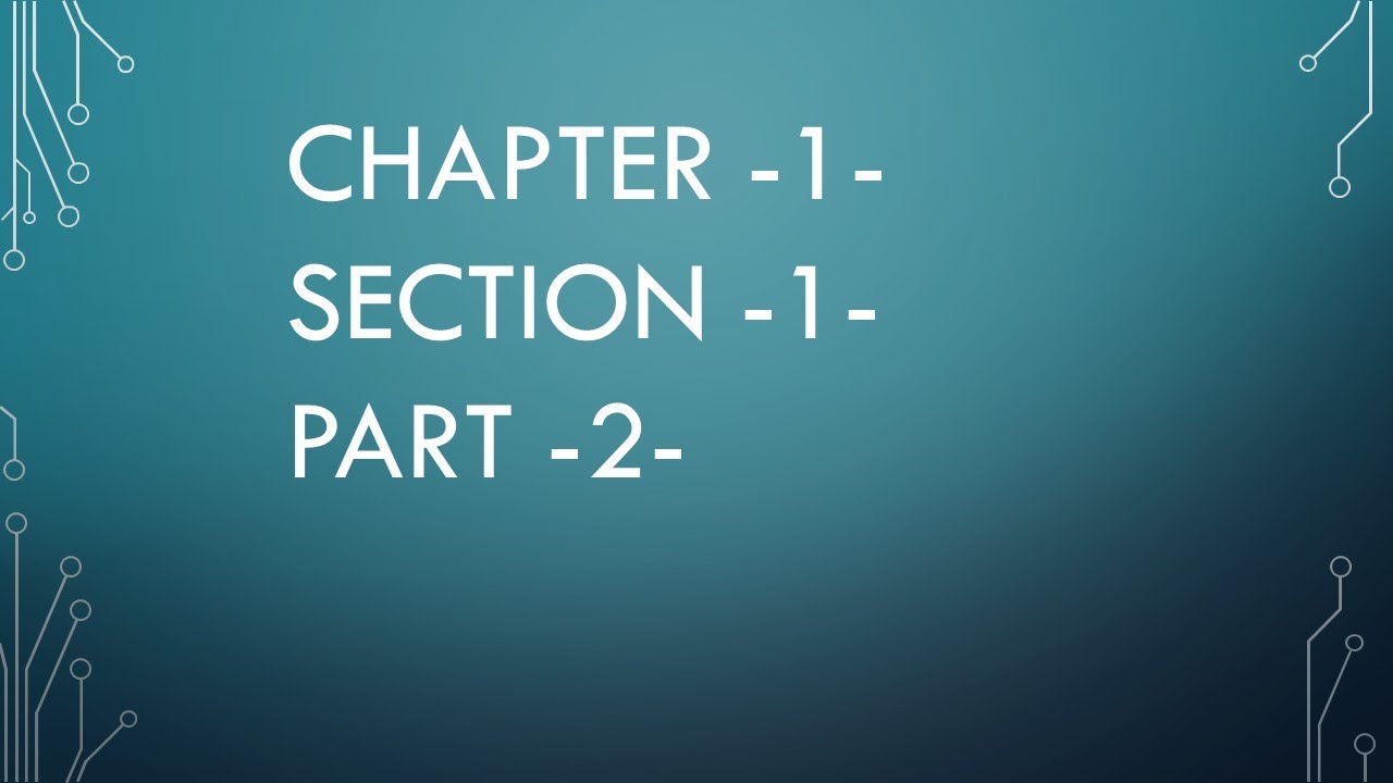 Chapter 6 section 1 part 2 grade 11 - YouTube