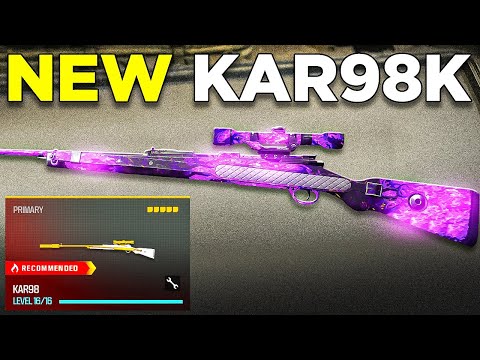 new KAR98 is *BROKEN* in WARZONE 3! 😍 (Best Kar98k Class Setup) 