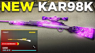 new KAR98 is *BROKEN* in WARZONE 3! 😍 (Best Kar98k Class Setup) - MW3