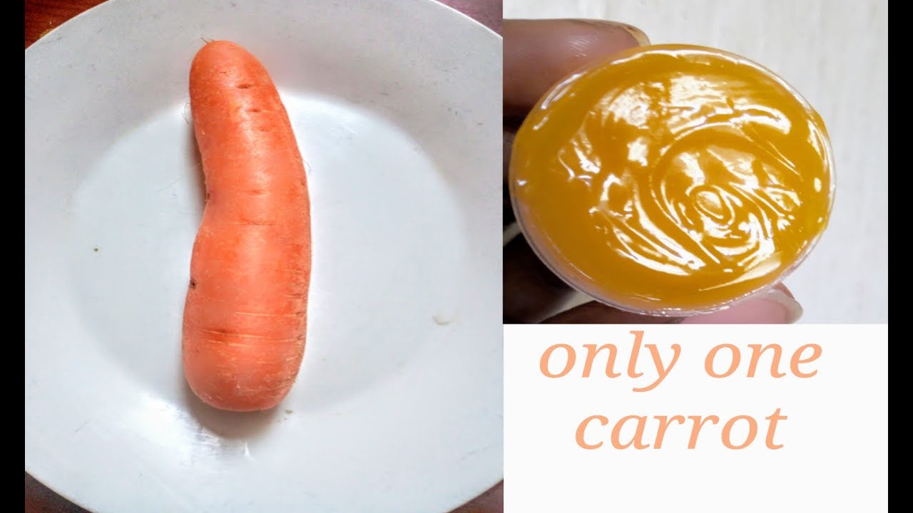 DIY Carrot Lip Balm For Lip Lightening YouTube