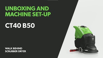 CT40: unboxing and machine set-up